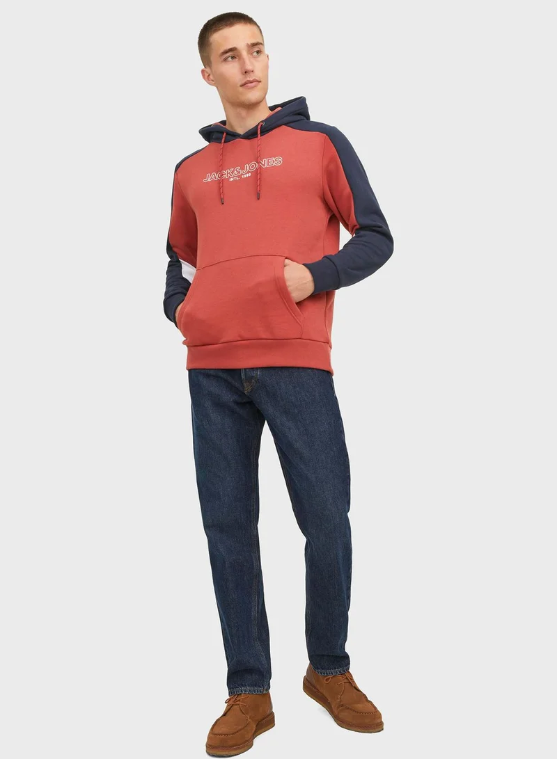 JACK & JONES Logo Hoodie