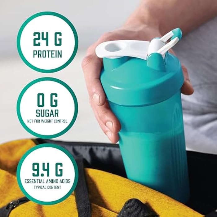 now Sports Nutrition, Pea Protein 24 g, Easily Digested, Unflavored Powder, 12-Ounce - Image 5