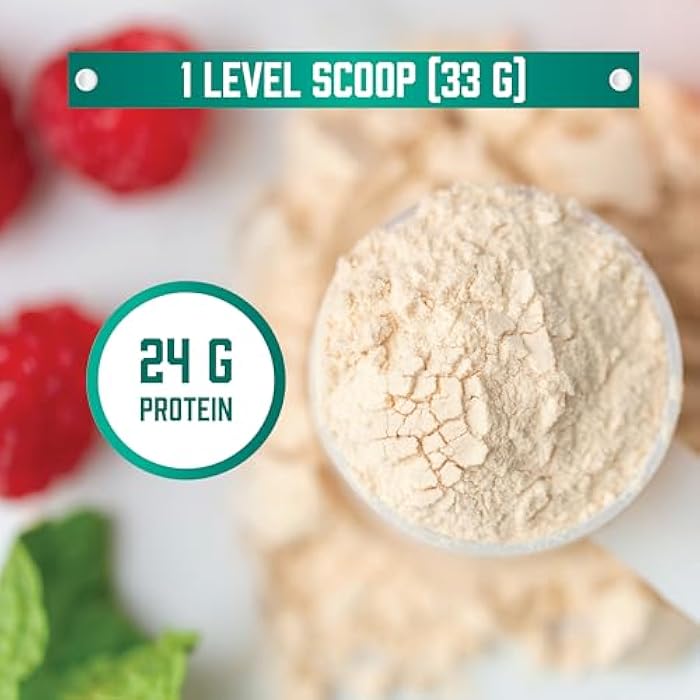 now Sports Nutrition, Pea Protein 24 g, Easily Digested, Unflavored Powder, 12-Ounce - Image 3