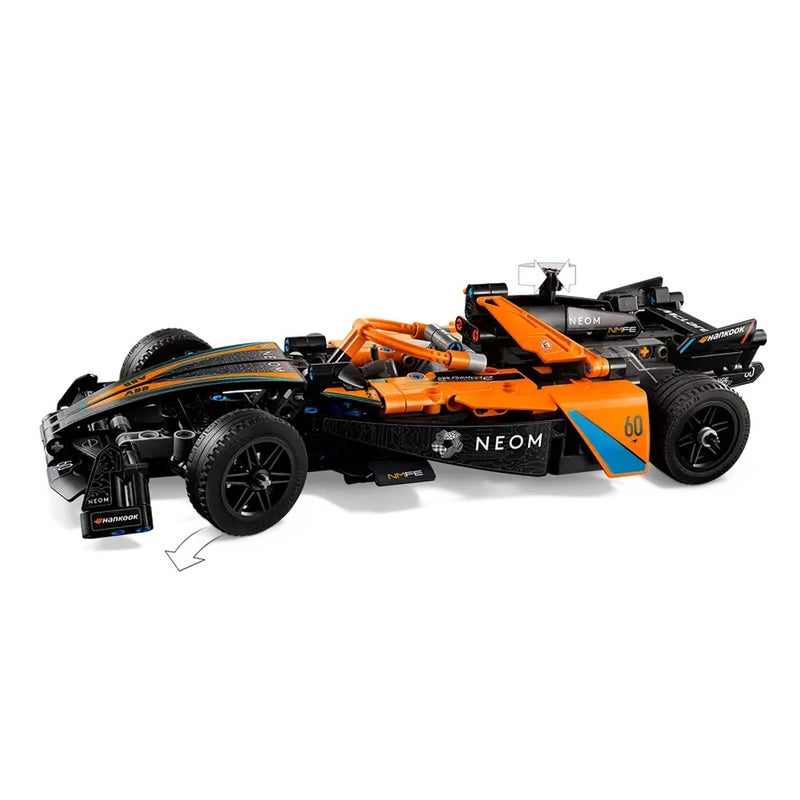 LEGO - Technic Neom McLaren Formula E Race Car 452 Pieces - 42169 - Image 5