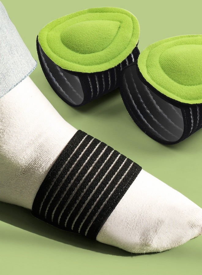 2 Pairs Arch Support, Extra Thick Cushioned Compression Arch Support with More Padded Comfort for Plantar Fasciitis, Fallen Arches, Heel Spurs, Flat and Achy Feet Problems, Relief High Arch - Image 5