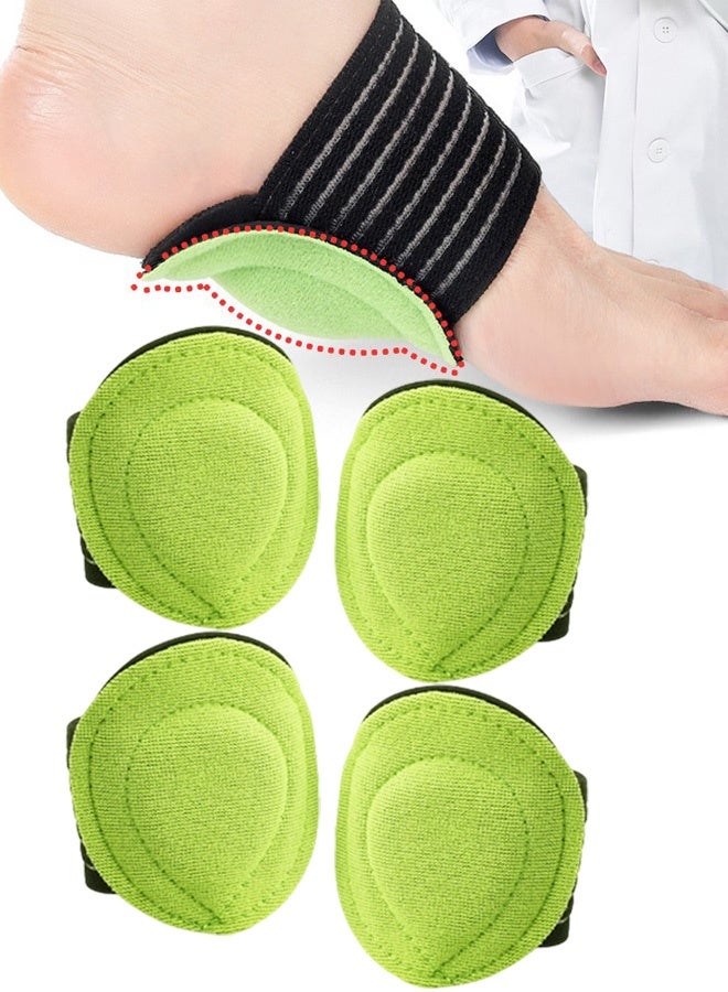 2 Pairs Arch Support, Extra Thick Cushioned Compression Arch Support with More Padded Comfort for Plantar Fasciitis, Fallen Arches, Heel Spurs, Flat and Achy Feet Problems, Relief High Arch - Image 1