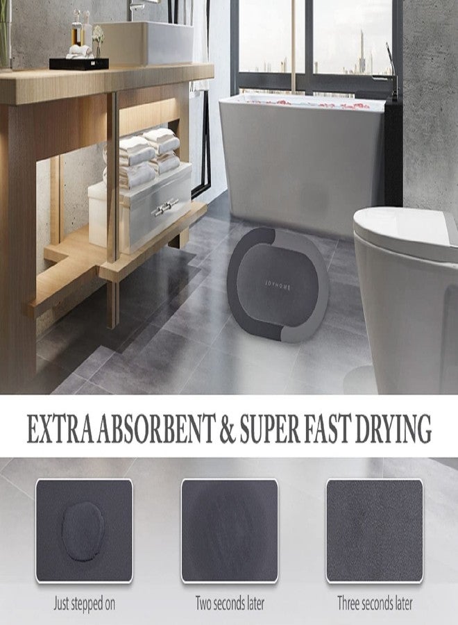 T TOPLINE Super Absorbent Floor Mats,Bathroom Mat,Quick-Drying Bathroom Carpets, Living Room Carpet, Rubber Non-Slip Bottom, Easy to Clean, Simple Kitchen Doormat(40 X 60 CM)(Multicolor) - Image 3
