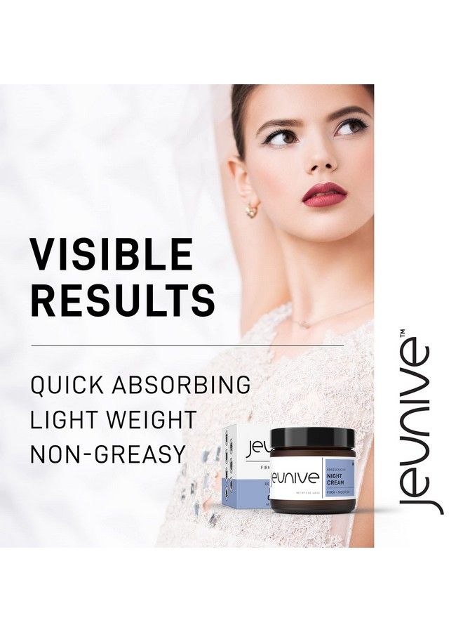 Jeunive Regenerative Triple Power Nourishing Pm Night Cream Soothing With Antiaging Lavender Peony And Vitamins To Energize Tired Skin | 2 Oz (57G) - Image 5