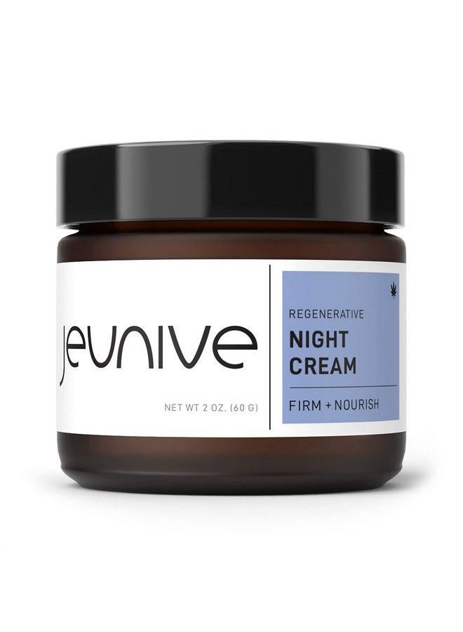 Jeunive Regenerative Triple Power Nourishing Pm Night Cream Soothing With Antiaging Lavender Peony And Vitamins To Energize Tired Skin | 2 Oz (57G) - Image 1