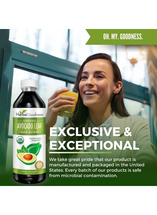 Herbal Papaya - Avocado Leaf Extract Liquid Supplement Avocado Fruit Vitamin C Skin Care Collagen Vitamin D3 Collagen Supplements 12Oz Liquid Herbal Goodness Made In The Usa (Pack Of 1) - Image 1