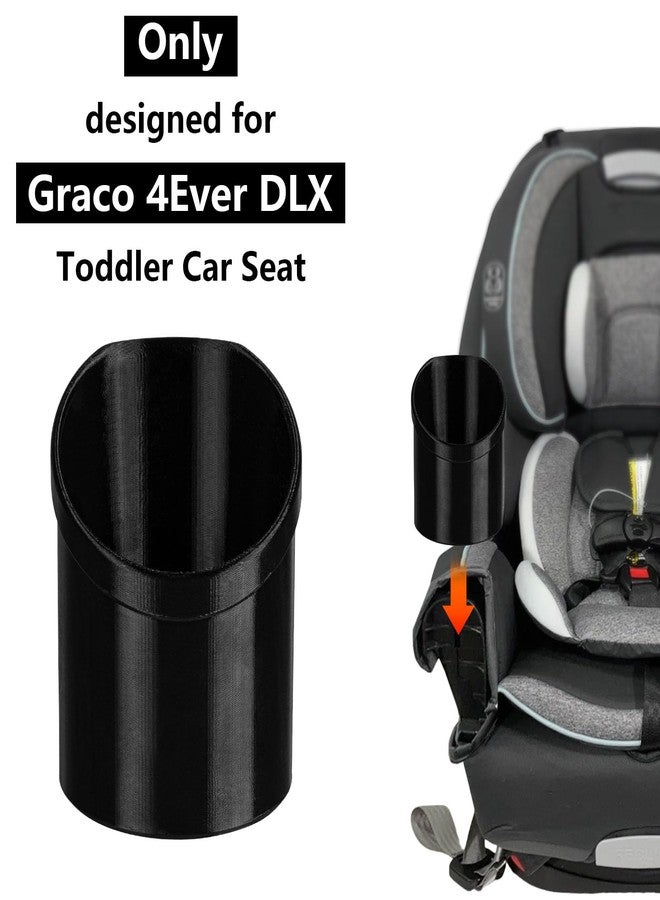 حامل أكواب مُطوّر لمقعد السيارة Graco 4Ever DLX | بديل لحامل أكواب مقعد السيارة | يناسب زجاجات المياه الشائعة - Image 2