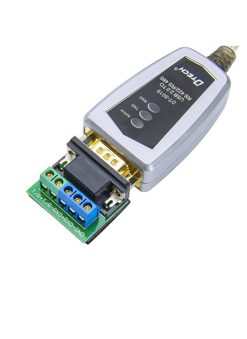 DTech DTECH 6 Feet USB to RS422 RS485 Serial Port Converter Adapter Cable with FTDI Chip Supports Windows 11 10 8 7 XP Mac  - Image 2