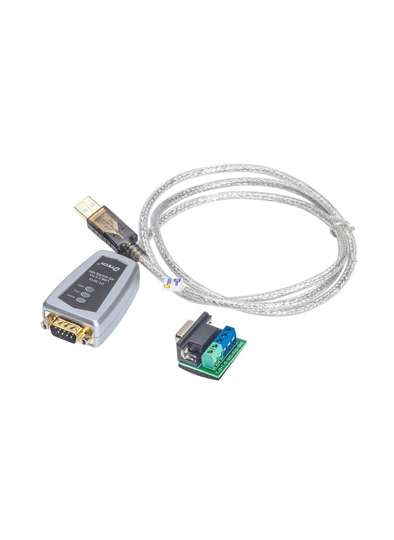 DTech DTECH 6 Feet USB to RS422 RS485 Serial Port Converter Adapter Cable with FTDI Chip Supports Windows 11 10 8 7 XP Mac  - Image 1
