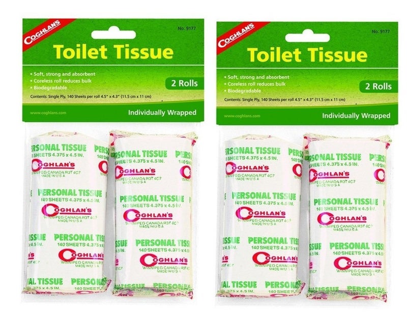 Coghlan's Coghlans 9177 Toilet Tissue  4 Pack