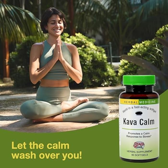 Herbs Etc. Kava Calm Softgels - Herbal Supplement for Calm Energy & Natural Relaxation Support - Soothing Kava Root, Chamomile & Milky Oats - Gluten-Free & Organic - 60 Count (60 Servings) - Image 4