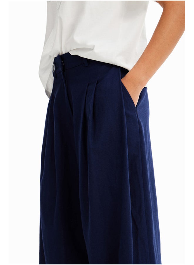 DESIGUAL Pantalon wide leg pinces  - Image 5