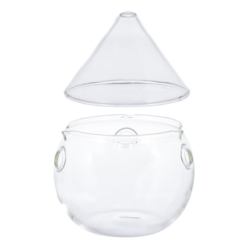 Glass Salad Bowl 280ml Food Grade Serving Bowl for Fruits Vegetables Kitchen Dining - Image 2