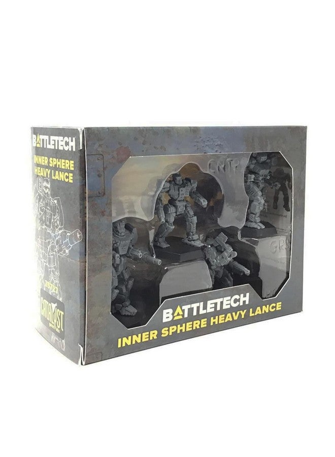 Catalyst Game Labs BattleTech Mini Force Pack: Inner Sphere Heavy Lance - Image 1