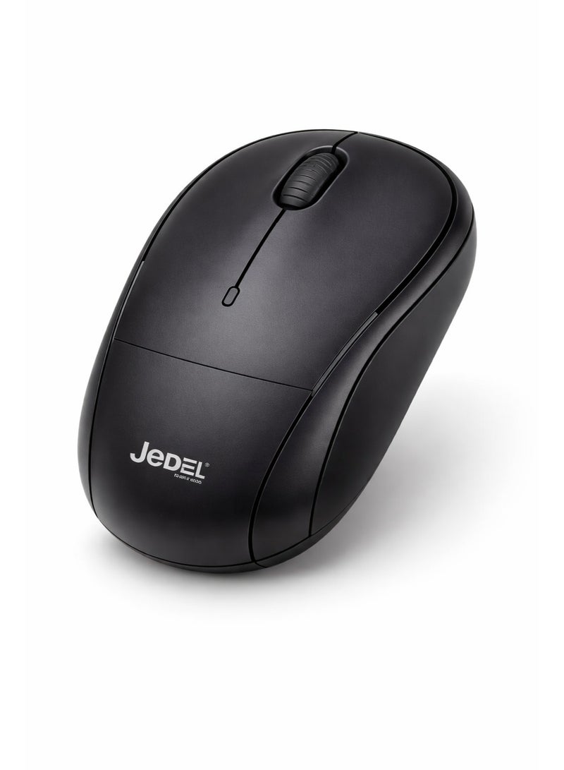 Jedel W930 Mini Office Desktop 2.4G Wireless Mouse 1000DPI Optical Wireless Computer Mice USB Ergonomic Design for PC Notebook - Image 1