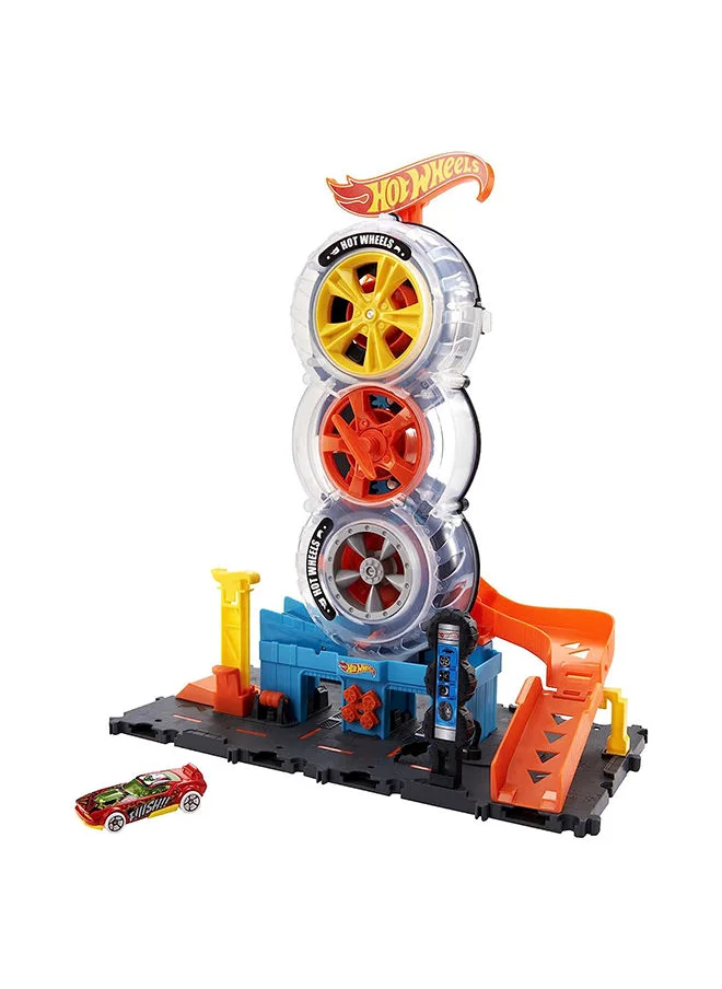 Hot Wheels Hw City Super Twist Tire Shop