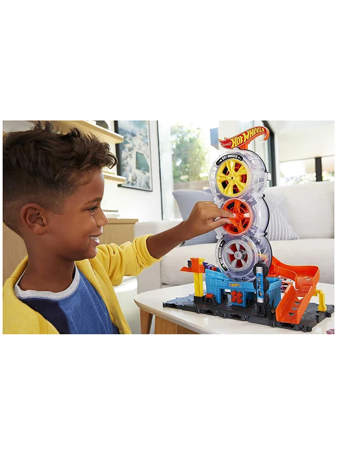 Hot Wheels Hw City Super Twist Tire Shop