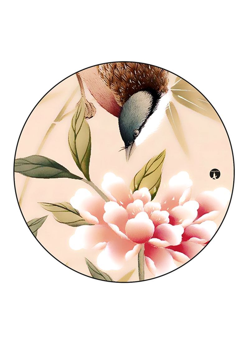 RKN Flowers Printed Mouse Pad  Multicolour