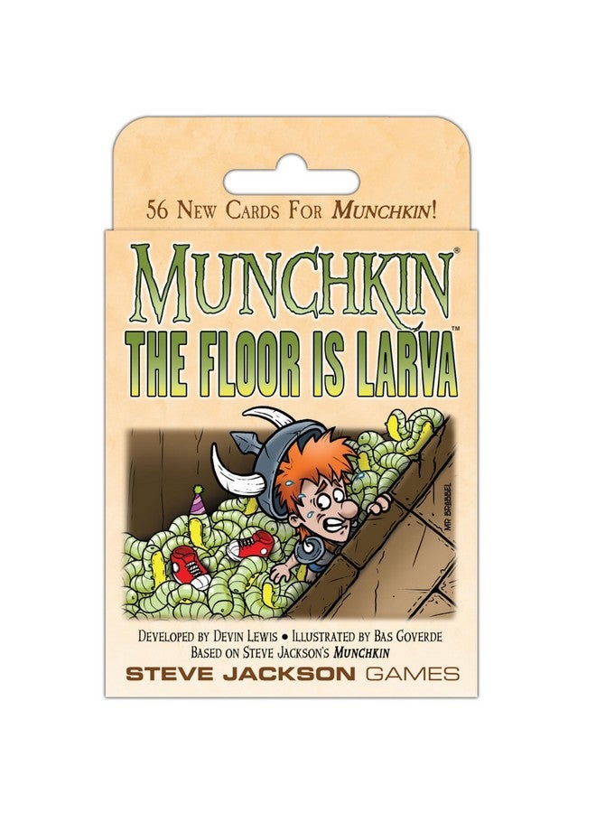 Steve Jackson Games Munchkin: The Floor is Larva, Strategy Card Game, for 3 to 6 Players and Ages 10+