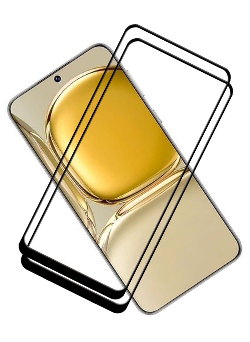 ACLIX 2 Pieces Antistatic ESD Dustproof Premium Quality High Definition Tempered Glass Screen Protector Designed For Huawei P50 - Image 1