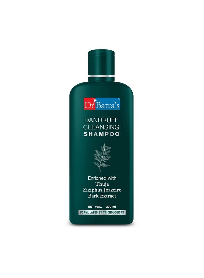 Dr Batra's Dandruff Cleansing Shampoo Enriched With Thuja Anti Dandruff Paraben Free Shampoo For Women (200 Ml Pack Of 1) - Image 1