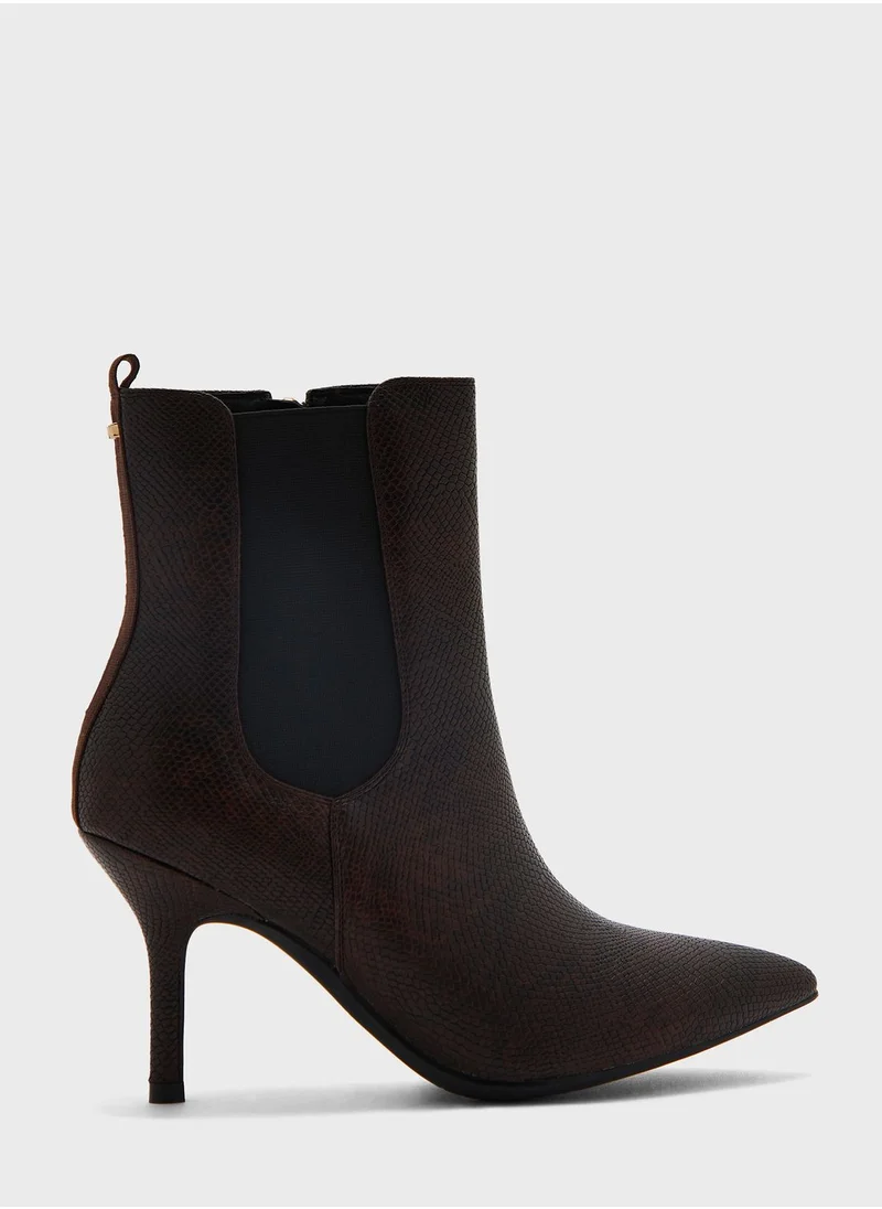 NINE WEST Pointed Toe High Heel Boots