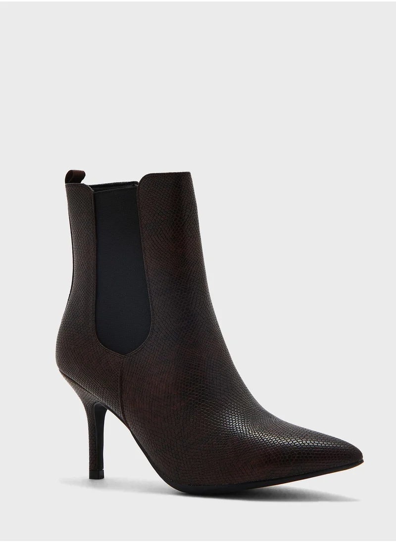 NINE WEST Pointed Toe High Heel Boots