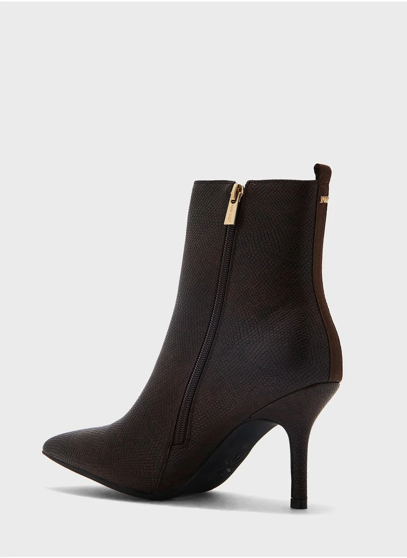 NINE WEST Pointed Toe High Heel Boots