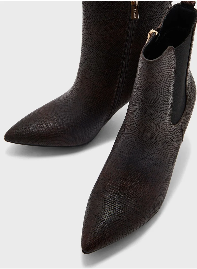 NINE WEST Pointed Toe High Heel Boots