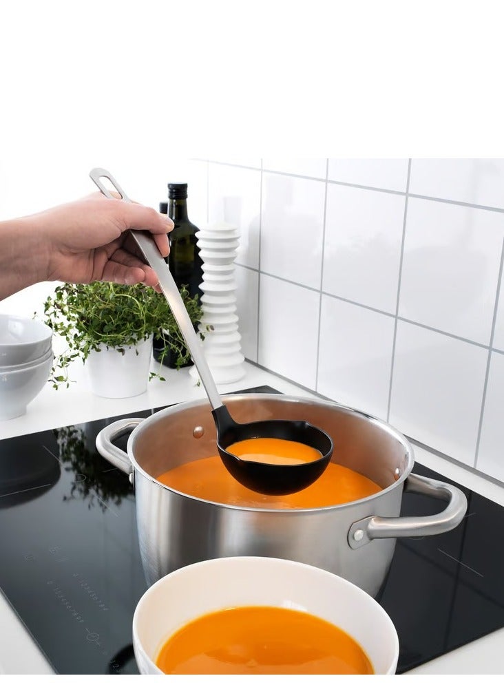 آيكيا فراكتا طقم أدوات مطبخ 3 قطع, أسود/ستينلس ستيل - Image 3