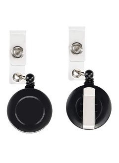 PARTNER 50-Piece Badge Reel for ID Cards Black  - Image 2
