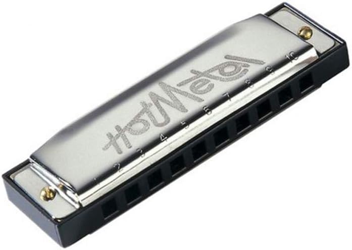Hohner 572BX Hot Metal Harmonica, Key of G - Image 2