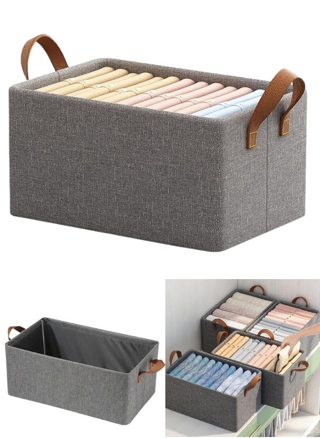 Generic - Adjustable Clothes Storage Box, Home Clothes Folding Cotton Wardrobe, Moisture-Proof Drawer Type - Image 1