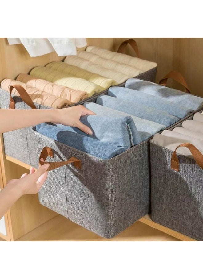 Generic - Adjustable Clothes Storage Box, Home Clothes Folding Cotton Wardrobe, Moisture-Proof Drawer Type - Image 1