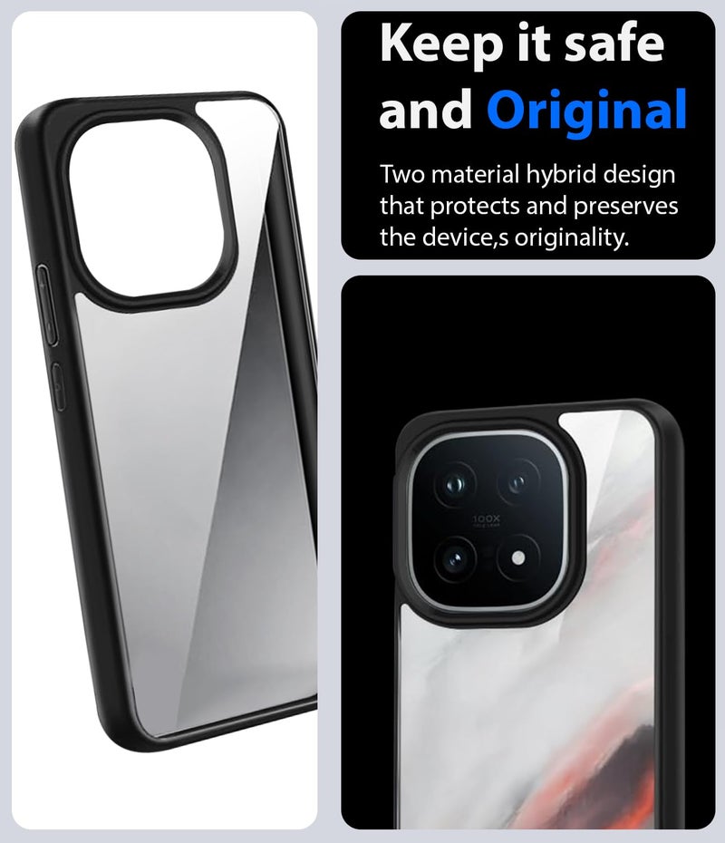 KAPAVER Essential Back Cover Case Compatible with IQOO 15 (Black) - Image 3