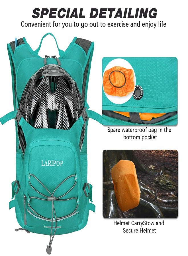 LARIPOP 18L Hydration Backpack with 2L BPA-Free Leak-Proof Water Bladder, Lightweight Breathable Reflective Daypack for Hiking Cycling MTB Trail Running Camping Men Women - Image 3