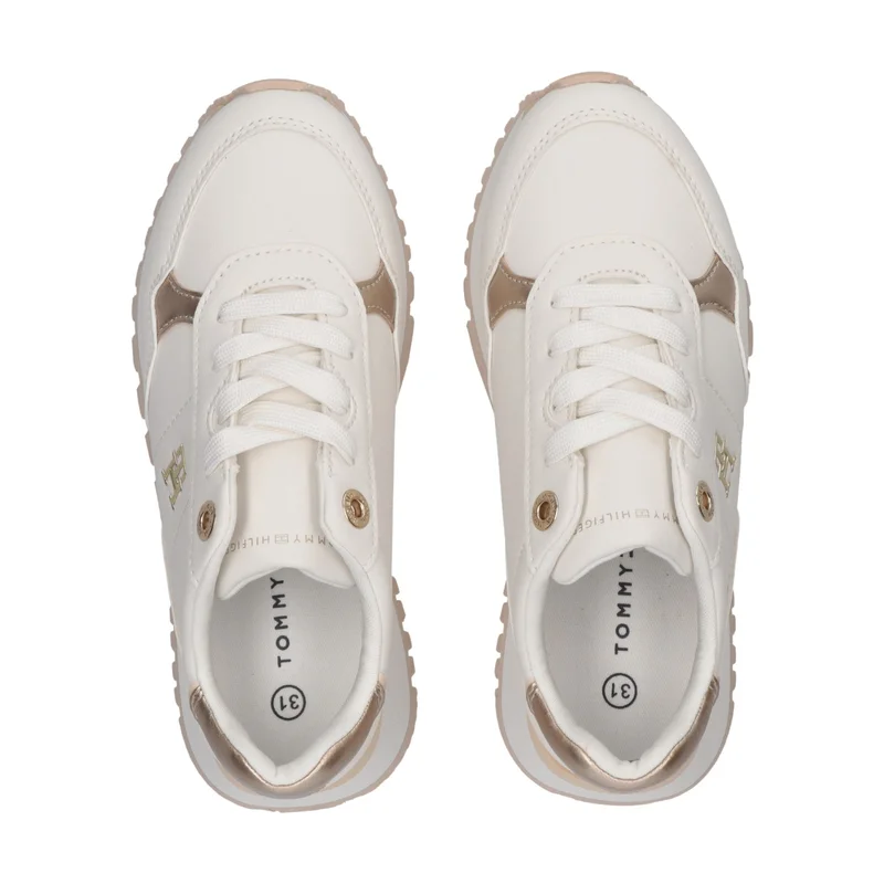 TOMMY HILFIGER Kids Lace Up Low Top Sneakers