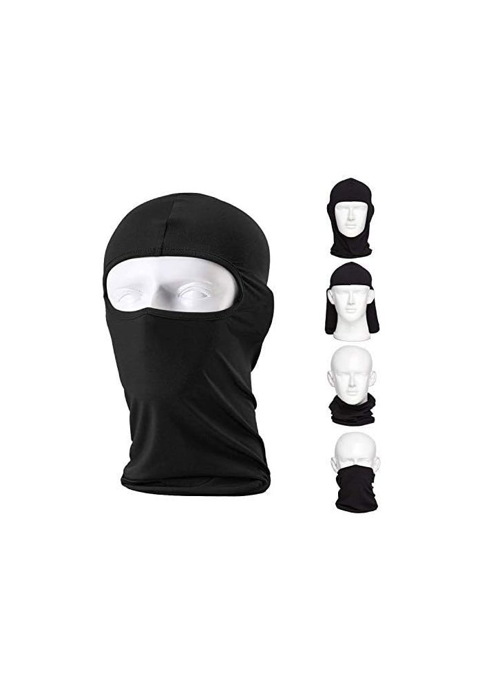 L&M قناع بالاكلافا L&M (عبوة 2) قناع تزلج، قناع وجه متميز للدراجات النارية، قناع نينجا - Image 2