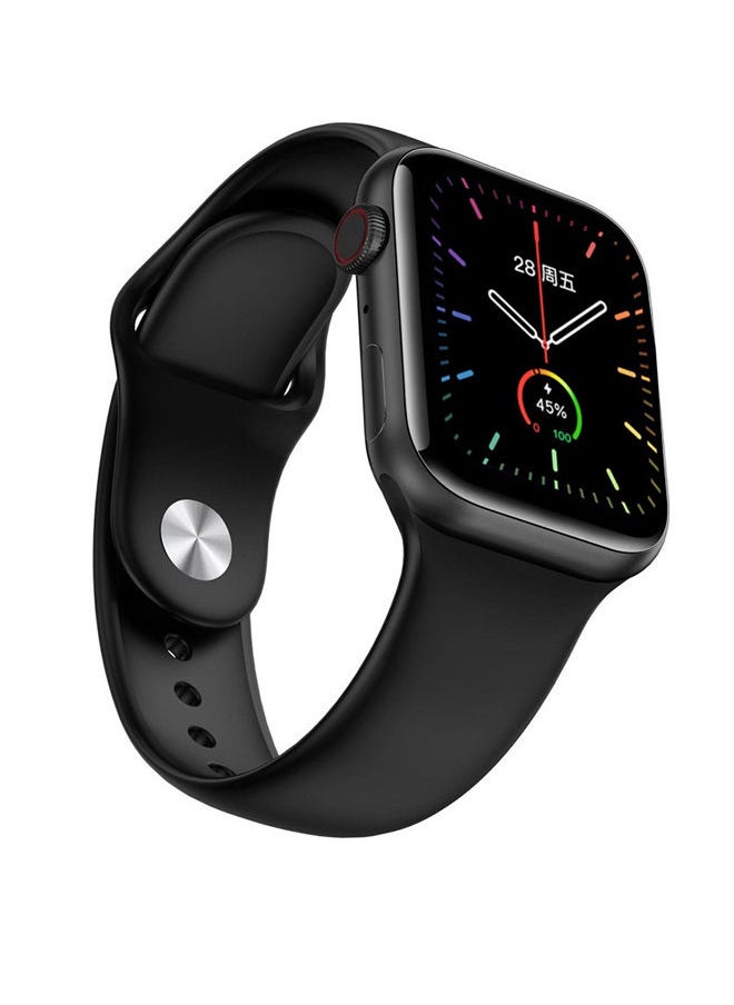 Black Tiger - HW16 smart watch with calling feature and supports Arabic language - Image 1