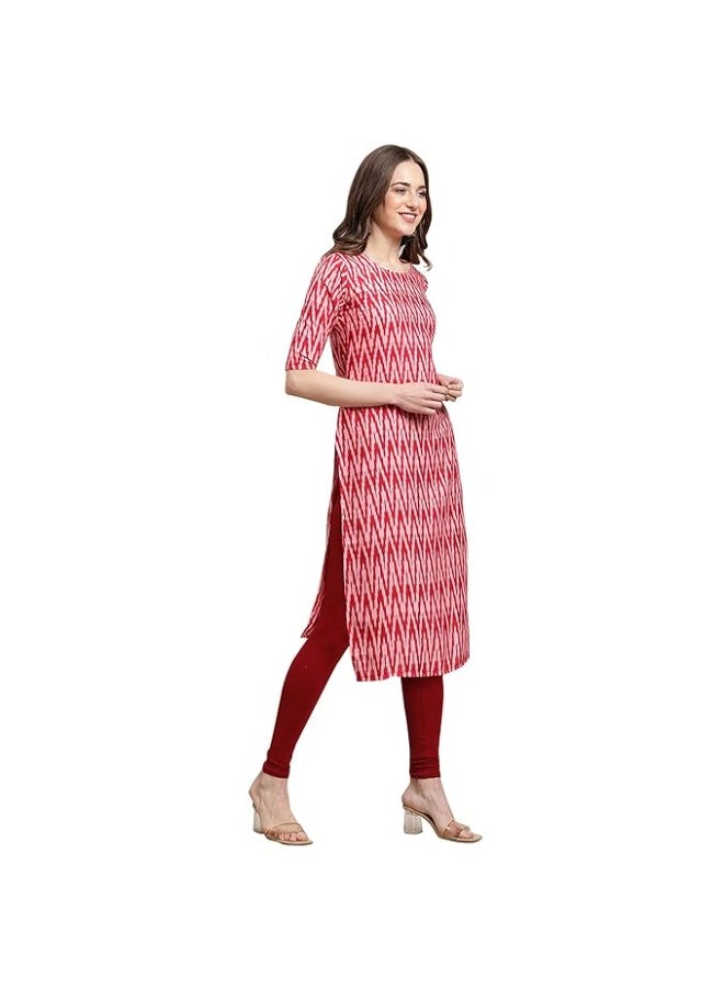 Pinkmint store Women's Crepe Regular Fashion kurta (pack of 2) M - Image 2