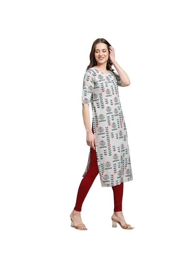 Pinkmint store Women's Crepe Regular Fashion kurta (pack of 2) M - Image 3