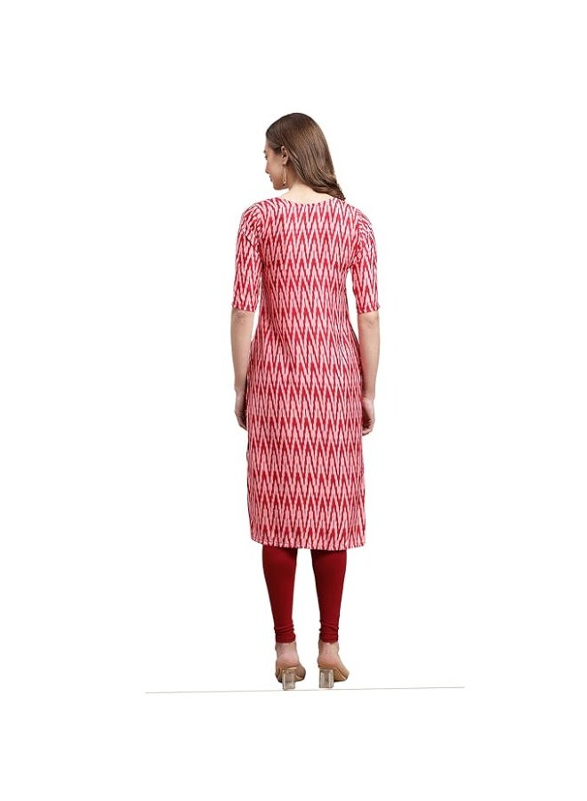 Pinkmint store Women's Crepe Regular Fashion kurta (pack of 2) M - Image 4