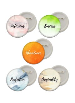 D2c D2c Inspirational/Motivational Button Badges (Perfection~Success)  - Image 1