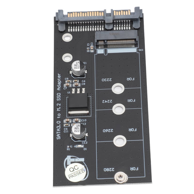 محول M.2 NGFF إلى SATA لبطاقات 2280 2260 2242 2230 - SATA III - تحويل سهل بسرعة 6Gbps، بطاقة محول لتوسيع التخزين في أجهزة اللابتوب وسطح المكتب - Image 4