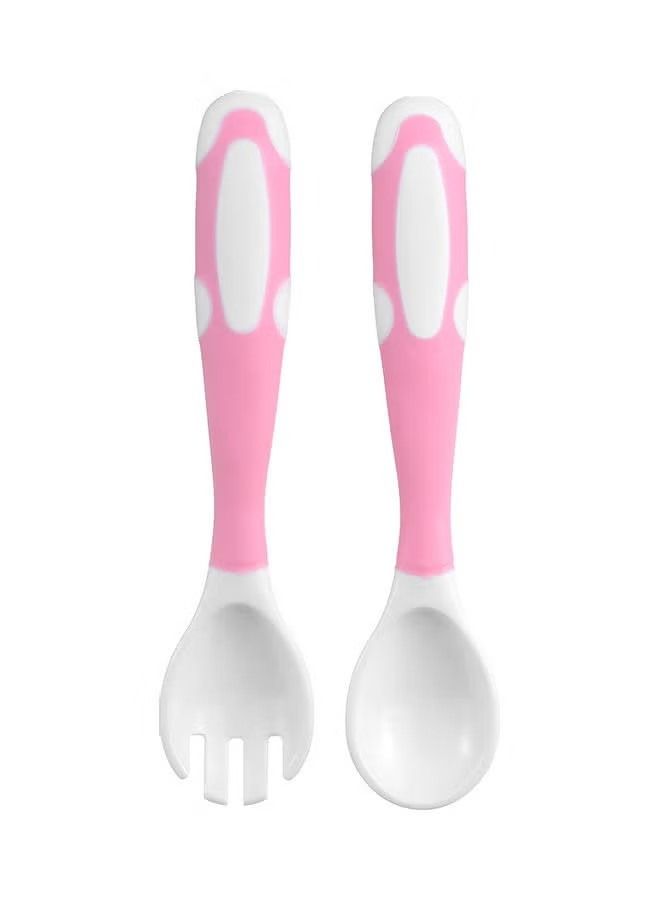 ORiTi طقم ملعقة وشوكة للأطفال غير قابل للانزلاق من ORItI - Image 2