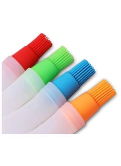 Silicone Cooking Oil Bottle Basting Brush  Dosa Oil Dispenser Spreader for Pan BBQ Baking Grilling Kitchen.