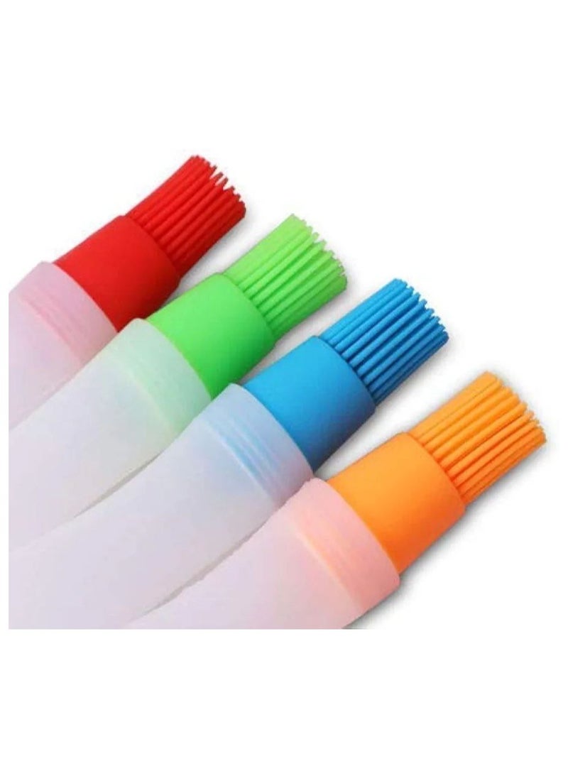 Generic - Silicone Cooking Oil Bottle Basting Brush  Dosa Oil Dispenser Spreader for Pan BBQ Baking Grilling Kitchen. - Image 1