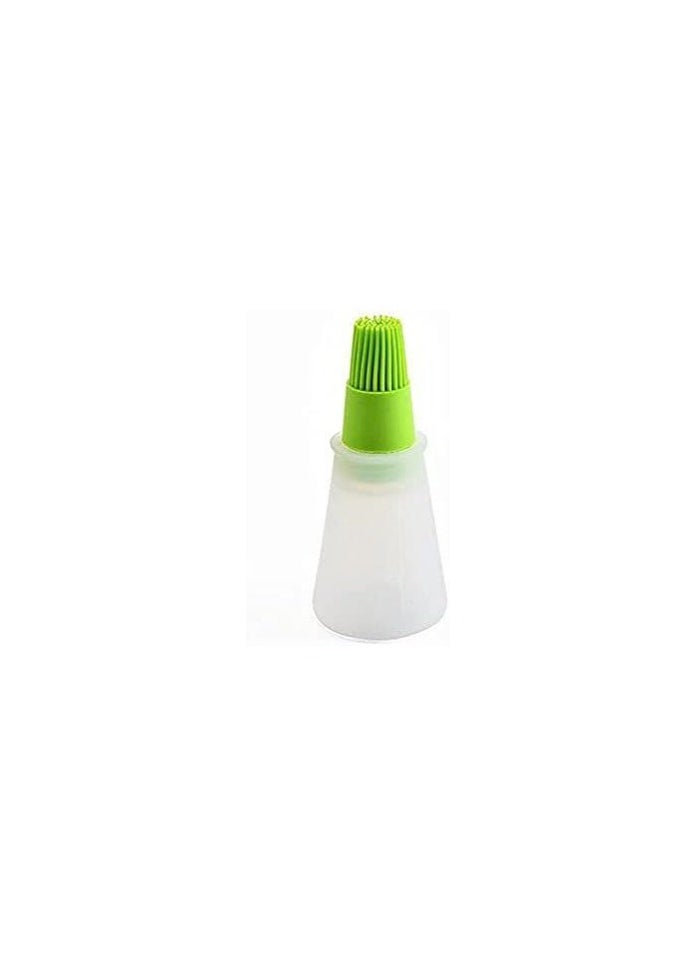 Generic - Silicone Cooking Oil Bottle Basting Brush  Dosa Oil Dispenser Spreader for Pan BBQ Baking Grilling Kitchen. - Image 1