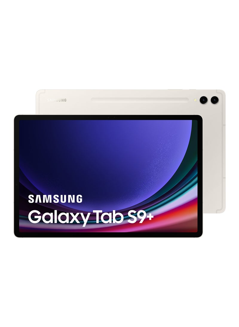 Samsung Galaxy Tab S9 Plus Beige 12GB RAM 256GB Wifi - Middle East Version - Image 1