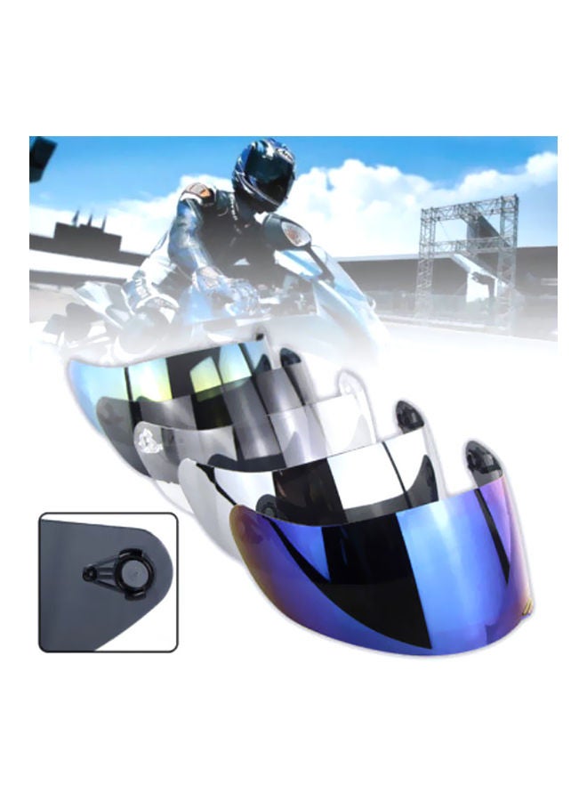 NIBEMINENT Motorcycle Wind Shield Helmet Lens - Image 3